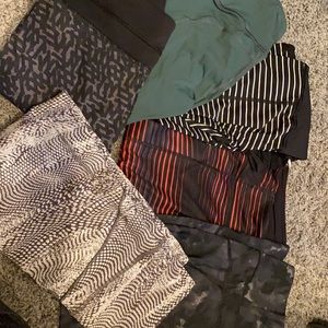 Bundle of 6 pairs of lulu lemon leggings